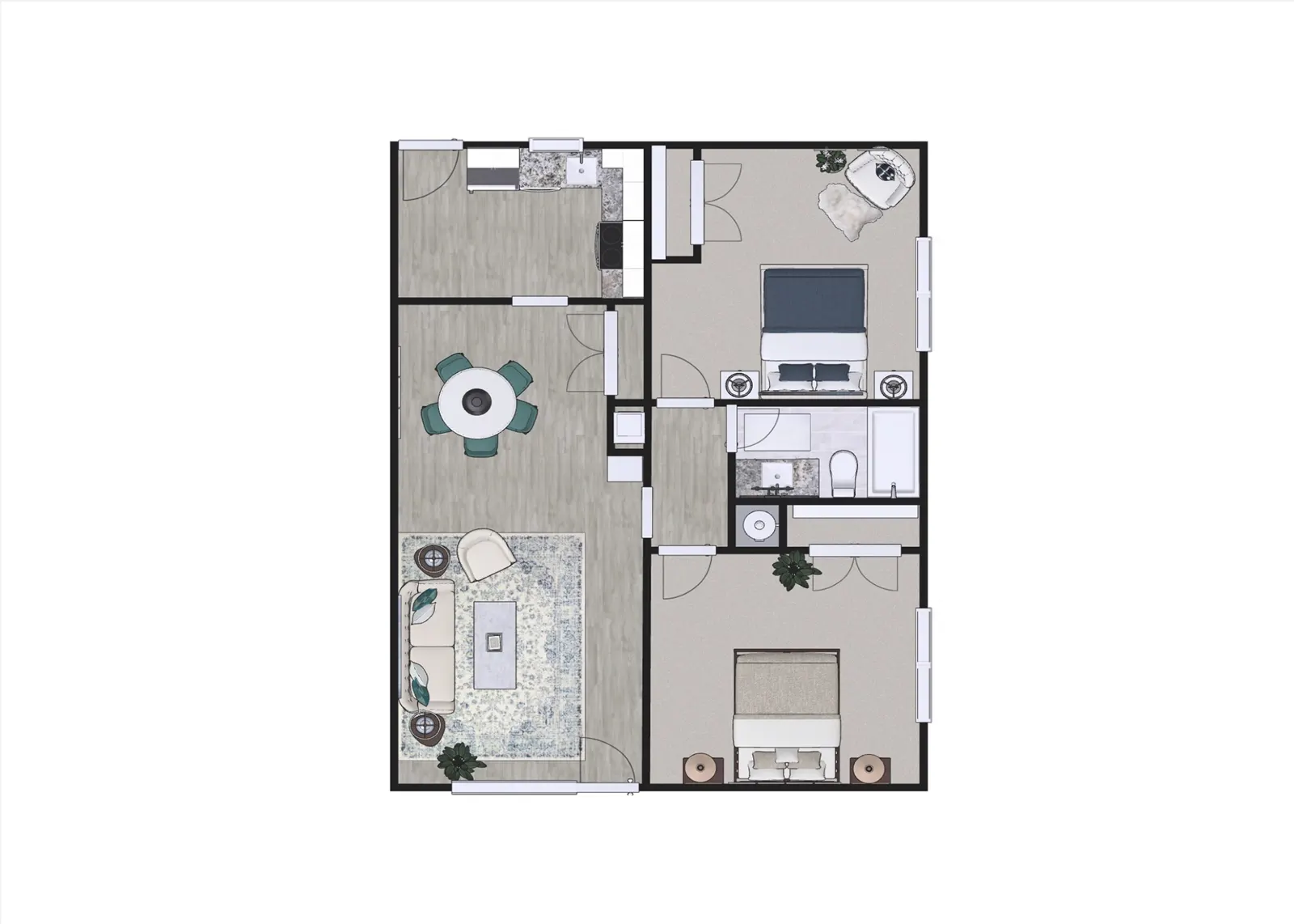 The Midline floor plan