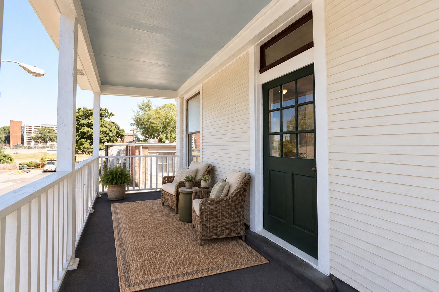 Idlewild apartment 4 porch